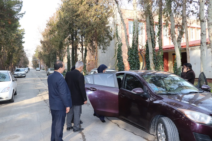 بازدید رئیس محترم سازمان ملی استاندارد و هیئت همراه از آزمایشگاههای پژوهشگاه استاندارد در بهمن ماه 98