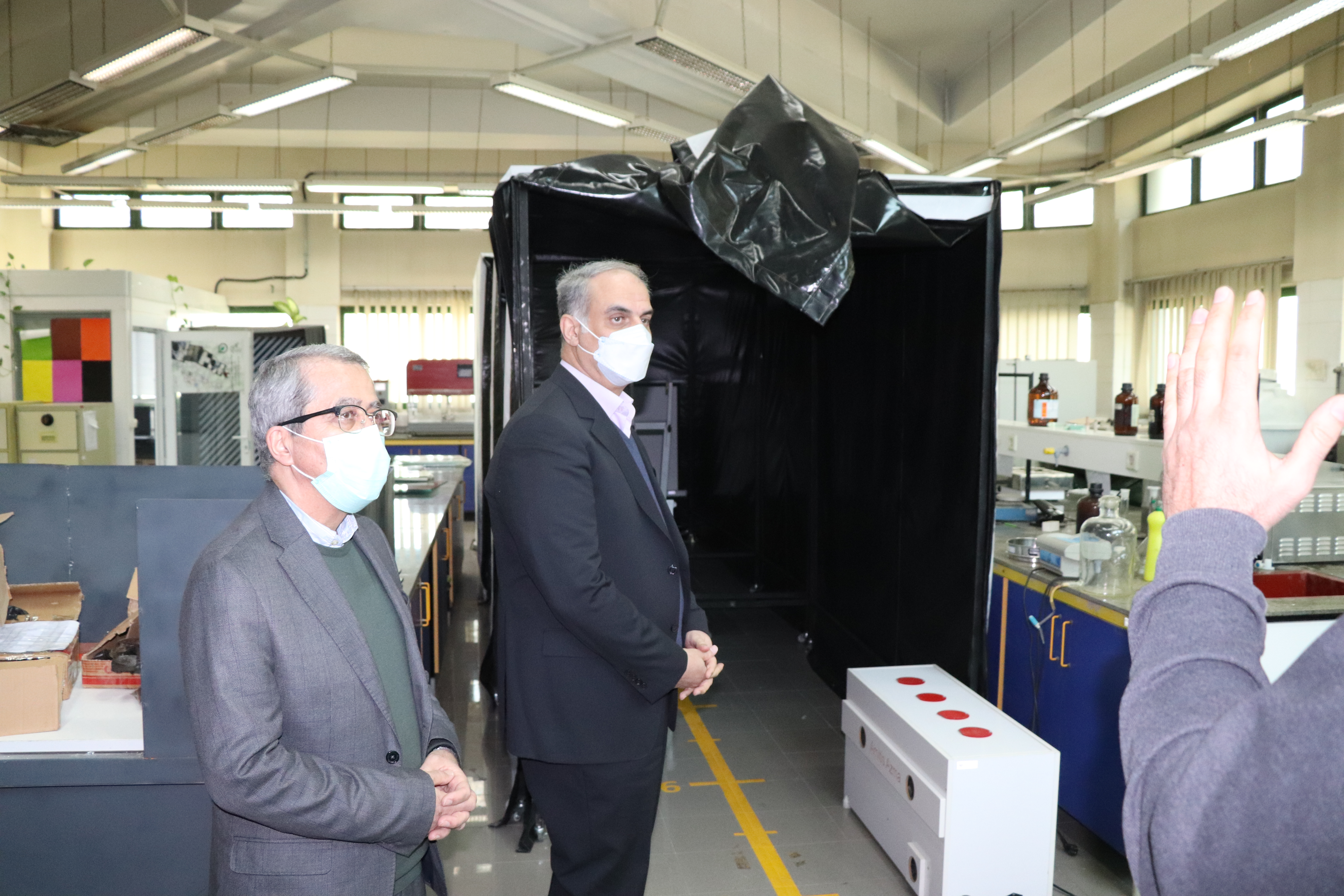 بازدید رئیس سازمان پژوهش های علمی و صنعتی از پژوهشگاه استاندارد