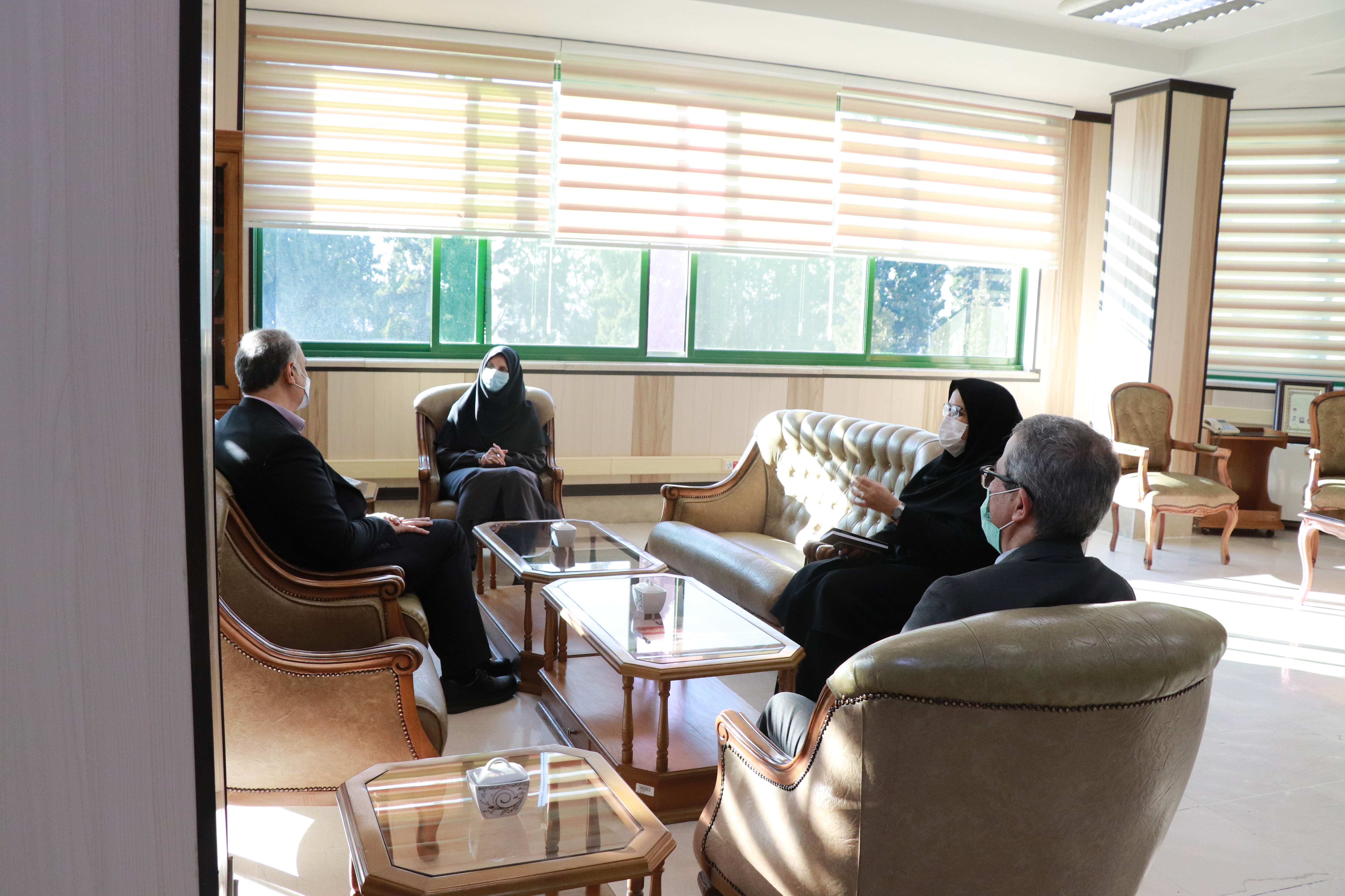 بازدید رئیس سازمان پژوهش های علمی و صنعتی از پژوهشگاه استاندارد