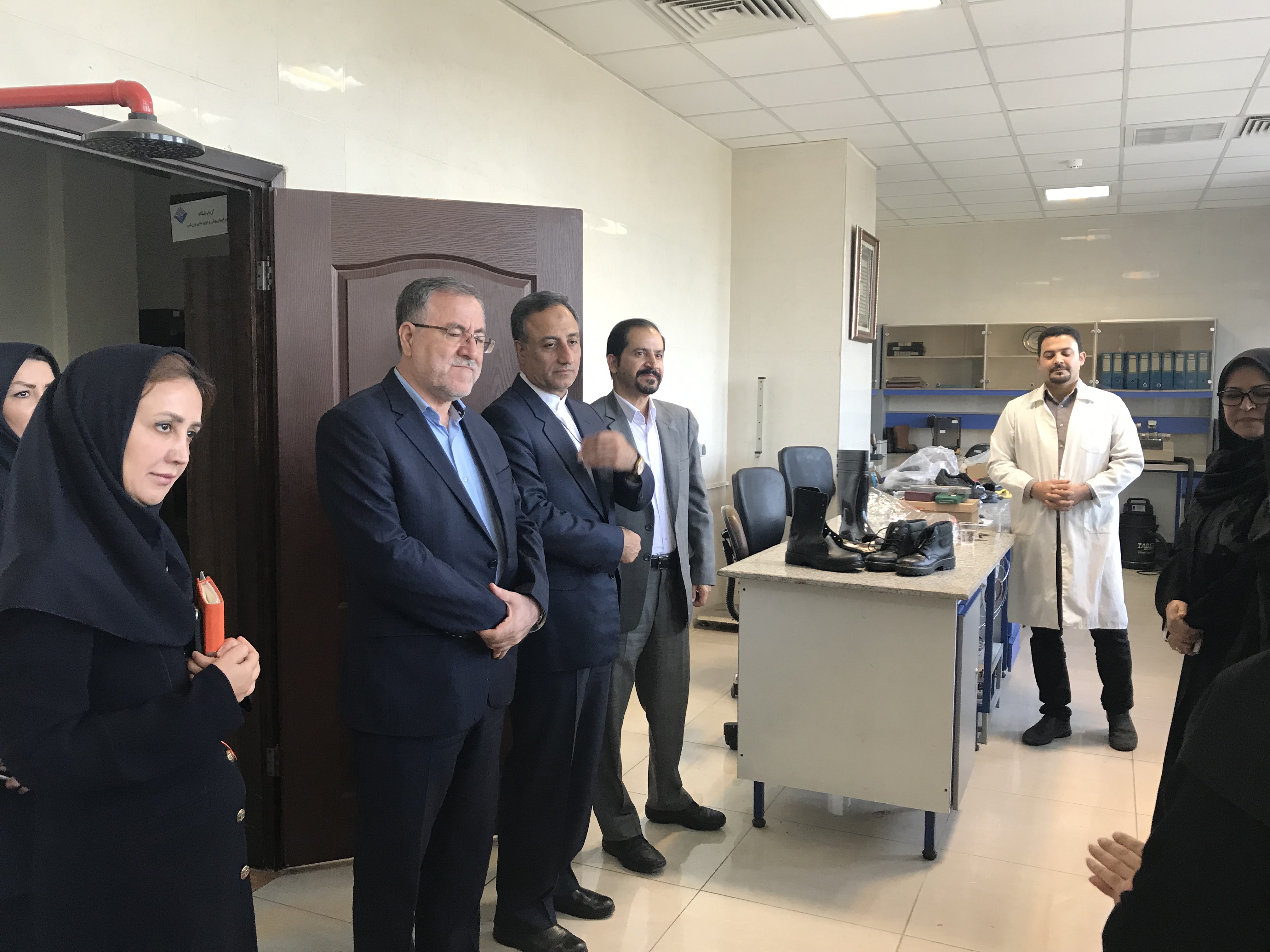 بازدید دکتر صالحی معاونت علمی ریاست جمهوری از پژوهشگاه استاندارد