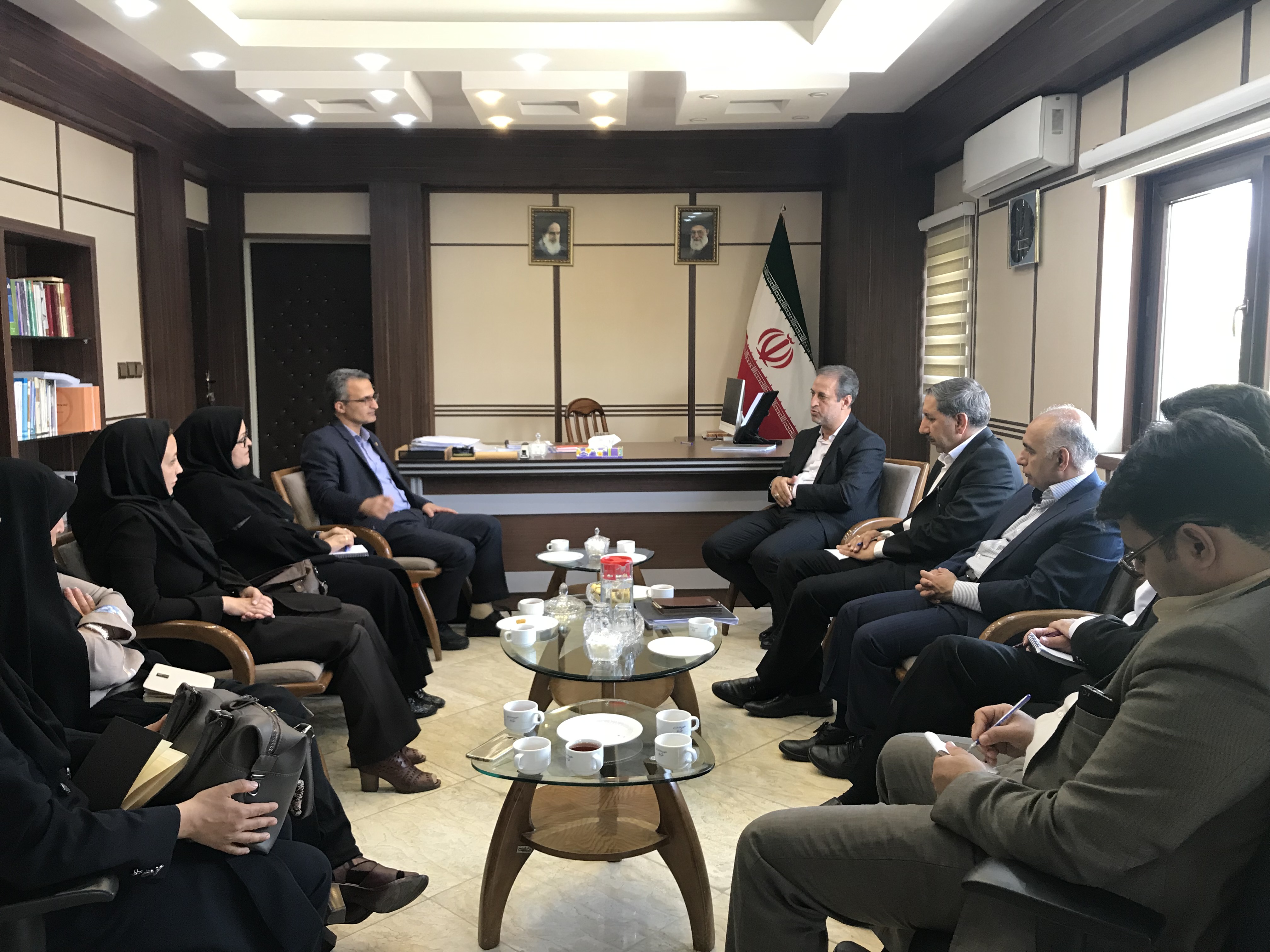 بازدید رئیس پژوهشگاه استاندارد و هیات همراه از پژوهشکده کرمانشاه