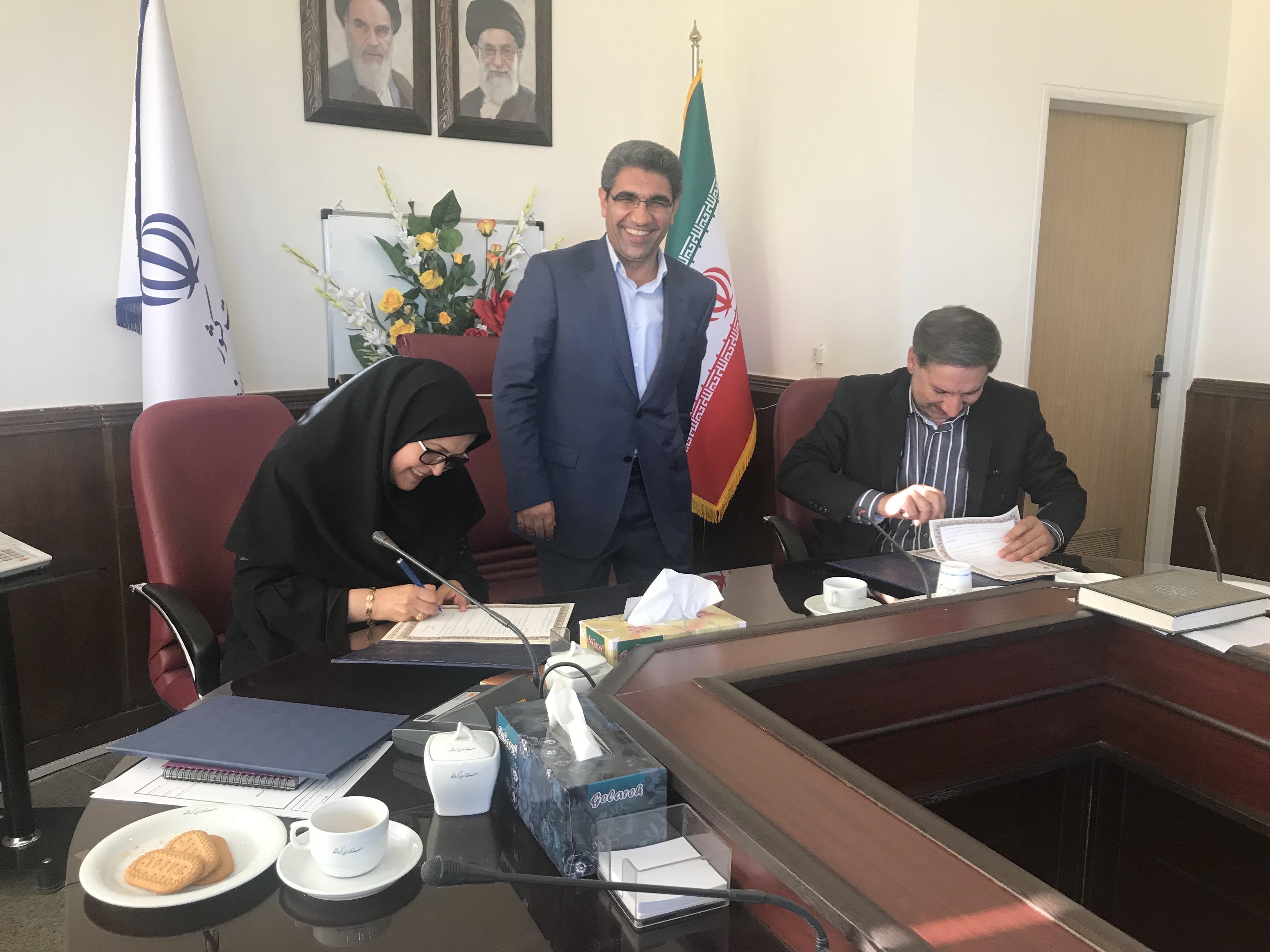 بازدید رئیس پژوهشگاه استاندارد و هیات همراه از پژوهشکده کرمانشاه