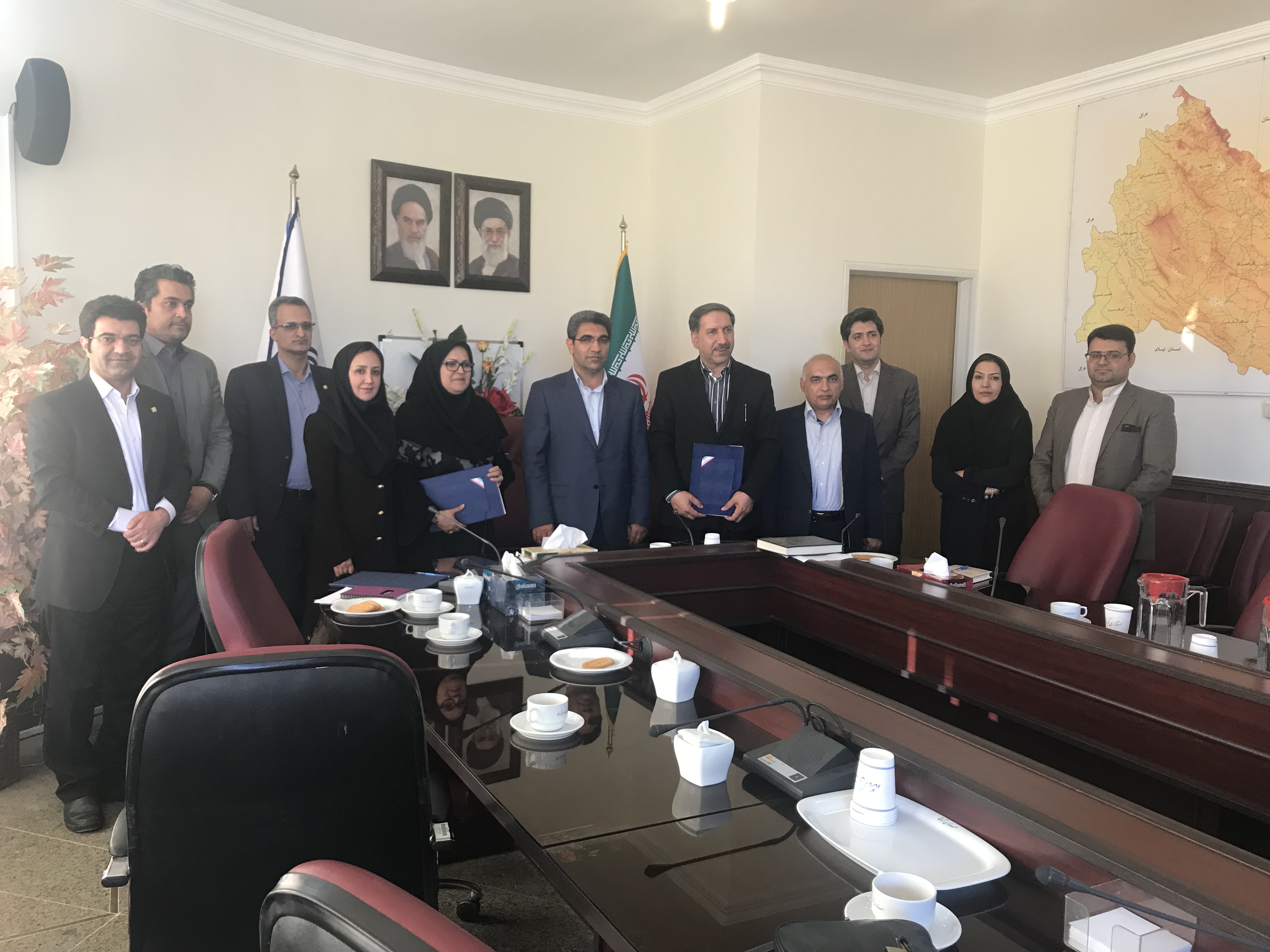 بازدید رئیس پژوهشگاه استاندارد و هیات همراه از پژوهشکده کرمانشاه