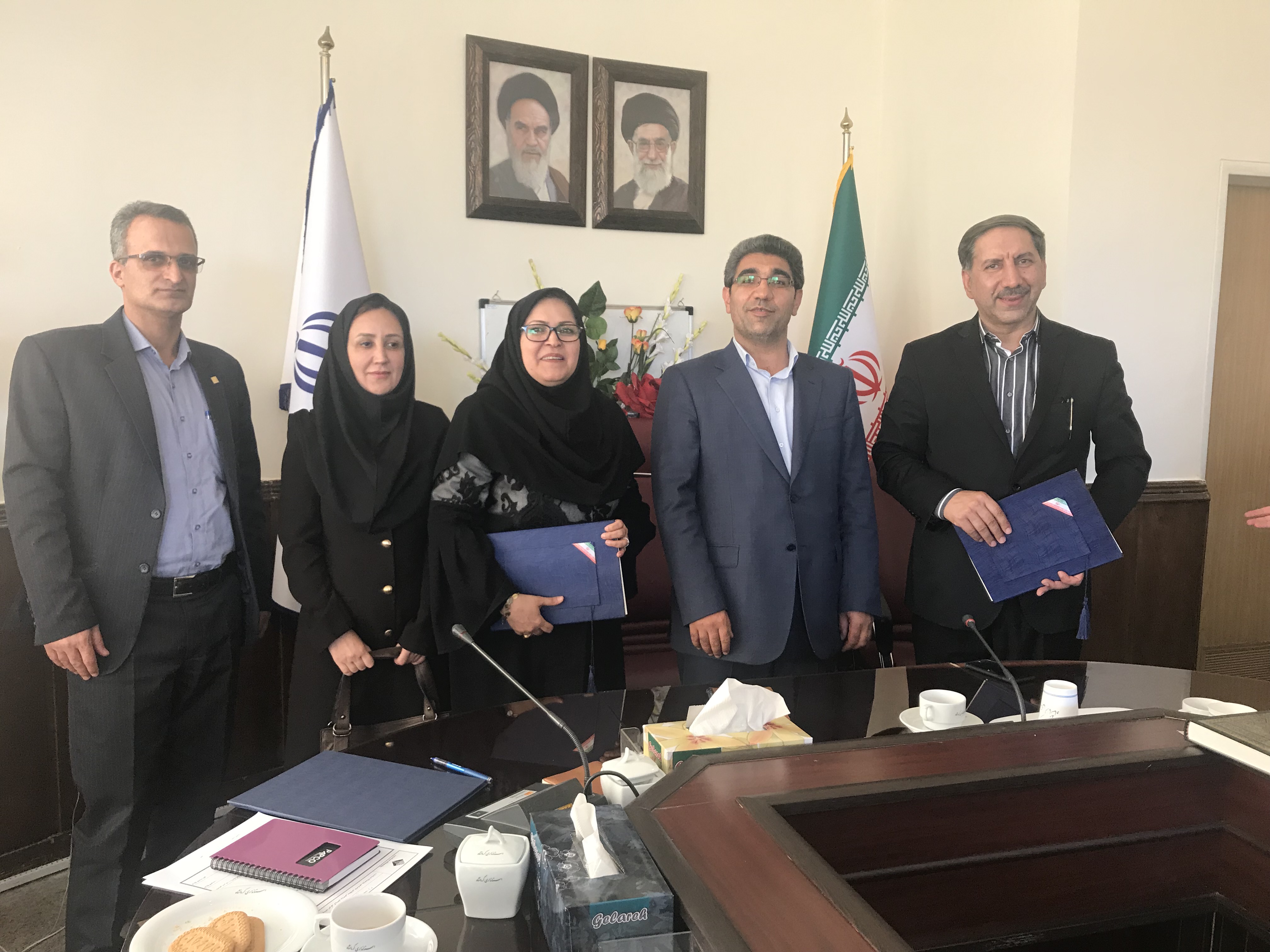 بازدید رئیس پژوهشگاه استاندارد و هیات همراه از پژوهشکده کرمانشاه