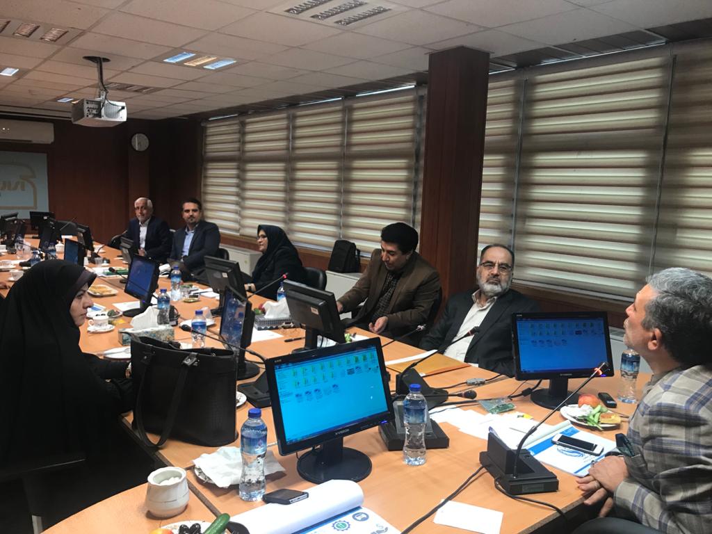 جلسه هیات مدیره بنیاد حامیان استاندارد مورخ 98/05/26