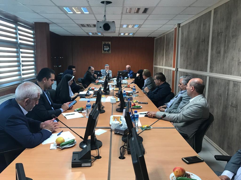 جلسه هیات مدیره بنیاد حامیان استاندارد مورخ 98/05/26