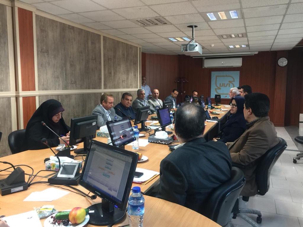 جلسه هیات مدیره بنیاد حامیان استاندارد مورخ 98/05/26