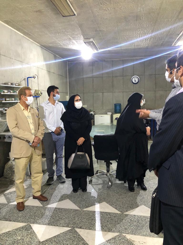بازدید رئیس پژوهشگاه استاندارد به همراه هیات همراه از مجموع کارخانه های دکتر کیهانی