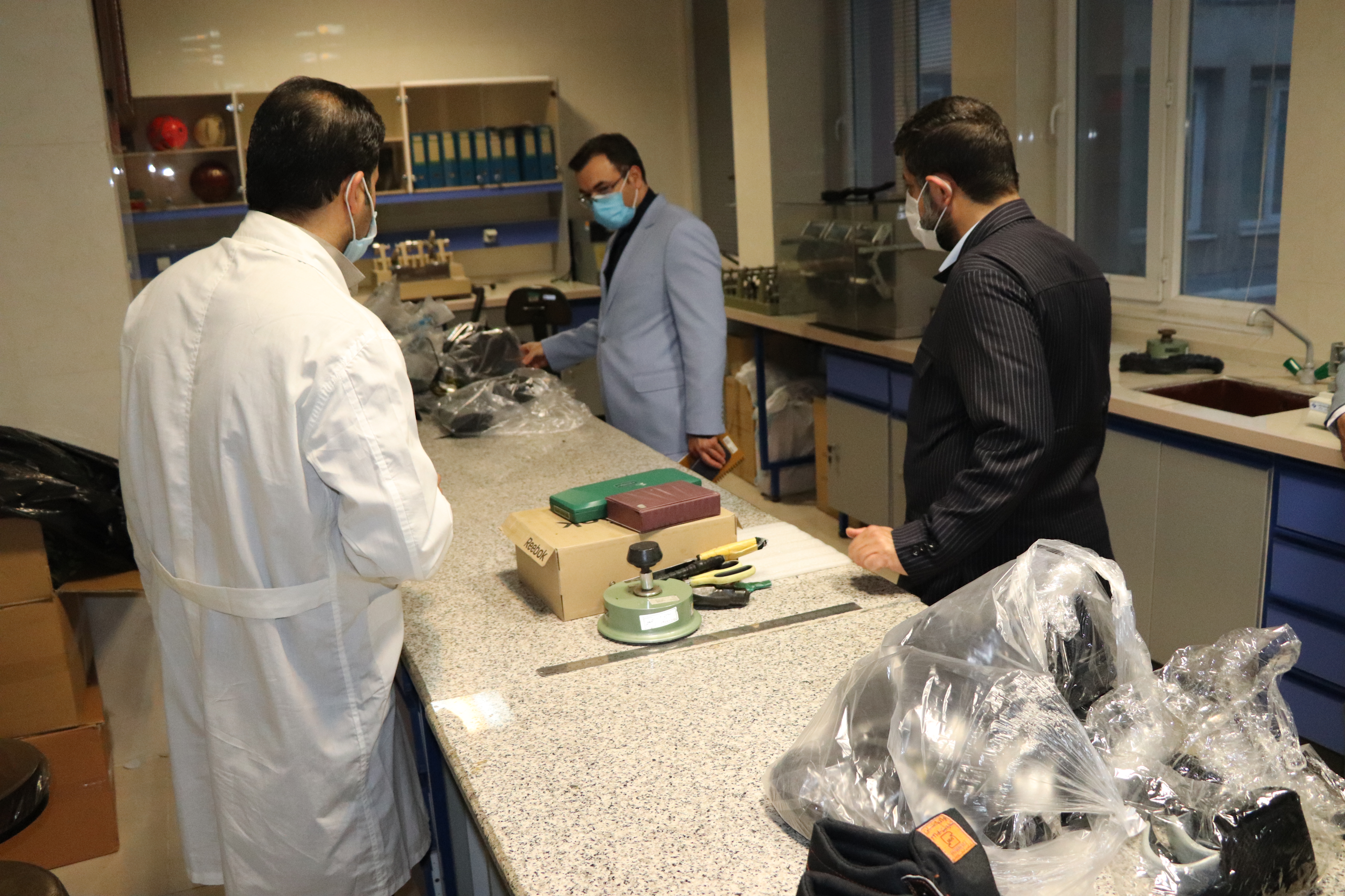 بازدید رئیس سازمان ملی استاندارد ایران از پژوهشکده شیمی و پتروشیمی پژوهشگاه استاندارد