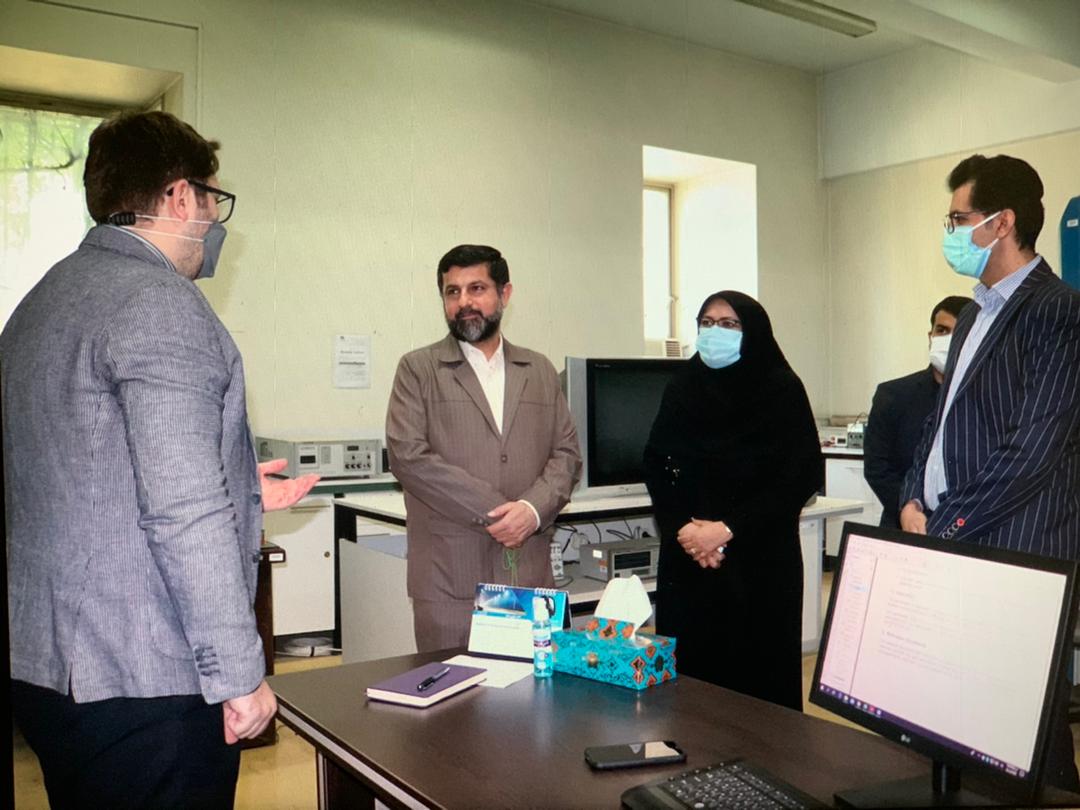 بازدید دکتر شریعتی ریاست سازمان ملی استاندارد