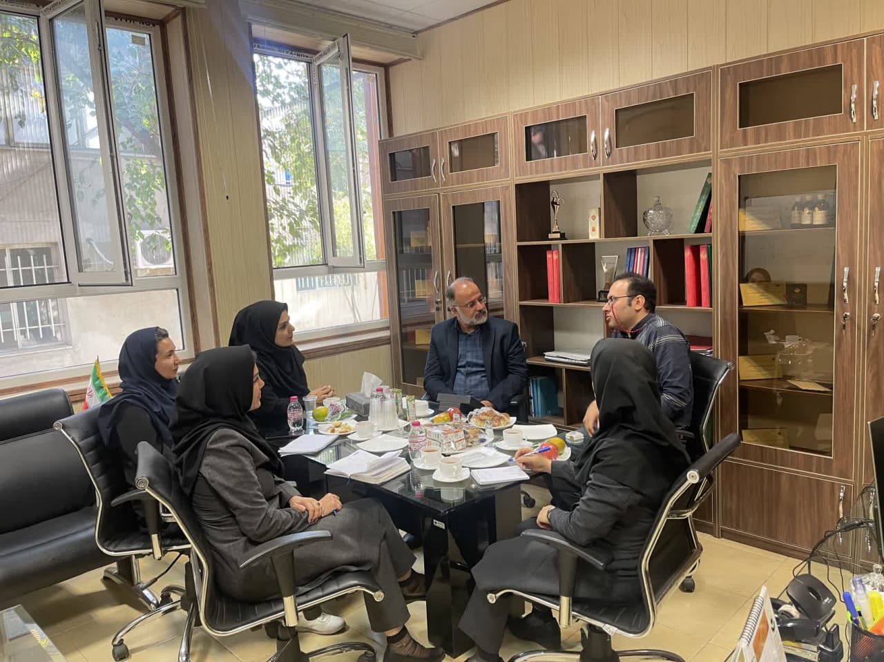 برگزاری جلسه با اعضاء هیات علمی دانشگاه علم و صنعت ایران در زمینه تولید مواد مرجع