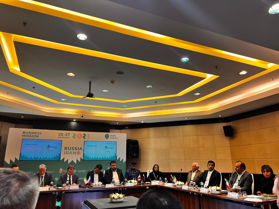 سخنرانی نماینده سازمان ملی استاندارد در نشست مشترک وزارت جهاد کشاورزی با وزارت کشاورزی روسیه