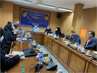 جلسه دکتر شریعتی بهمراه هیات همراه و حامیان استاندارد 99/12/18