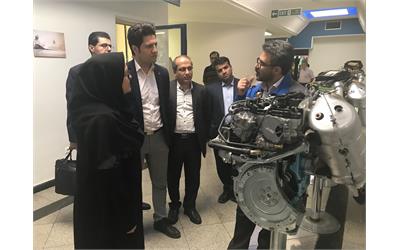 بازدید ریاست پژوهشگاه استاندارد و هیات همراه از شرکت ایپکو