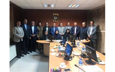 جلسه هیات مدیره بنیاد حامیان استاندارد مورخ 98/05/26