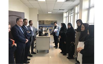 بازدید دکتر صالحی معاونت علمی ریاست جمهوری از پژوهشگاه استاندارد