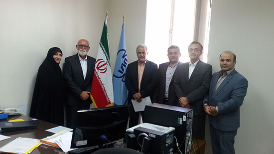 سرپرست معاونت پژوهشی پژوهشگاه استاندارد با مدیرعامل شرکت MRUدیدار 