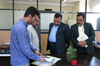 بازدید جهانبخش سنجابی از مرکز علمی کاربردی سازمان ملی استاندارد ایران