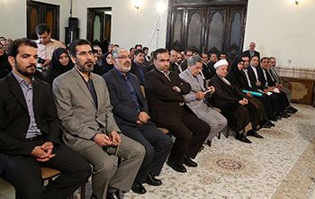 دیدار آیت‌الله هاشمی رفسنجانی با رییس، معاونان و مدیران سازمان ملی استاندارد ایران