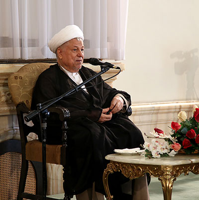 آیت‌الله هاشمی رفسنجانی در دیدار با رییس، معاونان و مدیران سازمان ملی استاندارد ایران