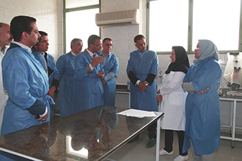 بازدید نمایندگان سازمان بهداشت جهانی از پژوهشکده صنایع غذایی و کشاورزی پژوهشگاه استاندارد